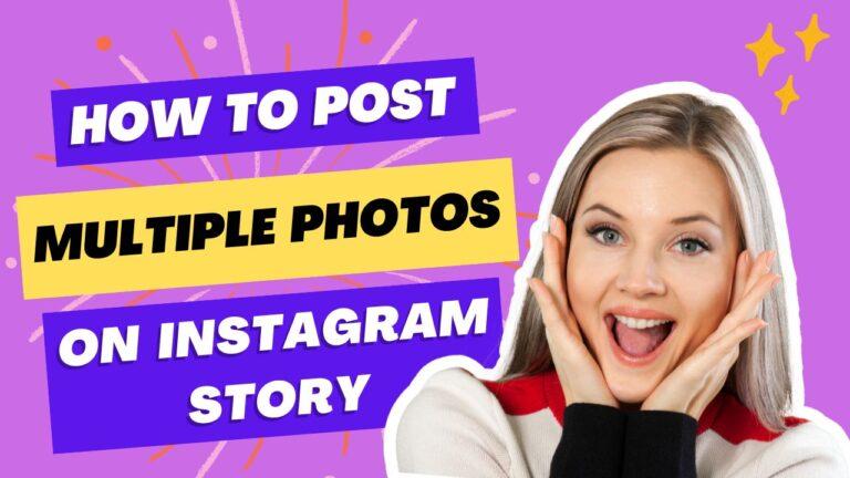 How To Post Multiple Photos on Instagram Story - RexoWeb