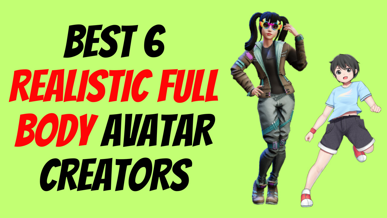 Realistic Full Body Avatar Creator