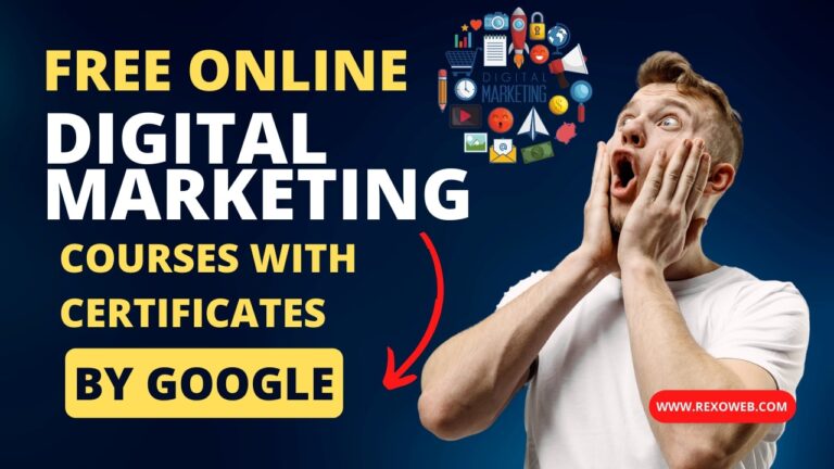 Free Online Digital Marketing Courses with Certificates by Google