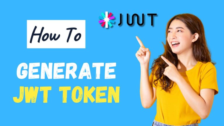 How To Generate JWT Token